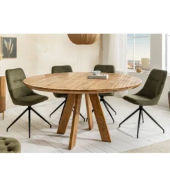Stół Craft ART WOOD 120 cm drewno mango naturalny