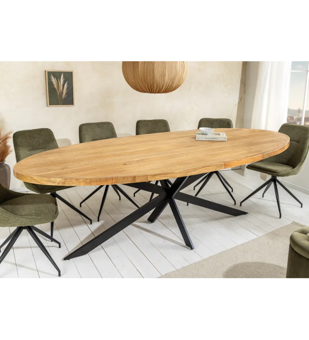 Stół Craft GALAXIE 240 cm drewno mango naturalny