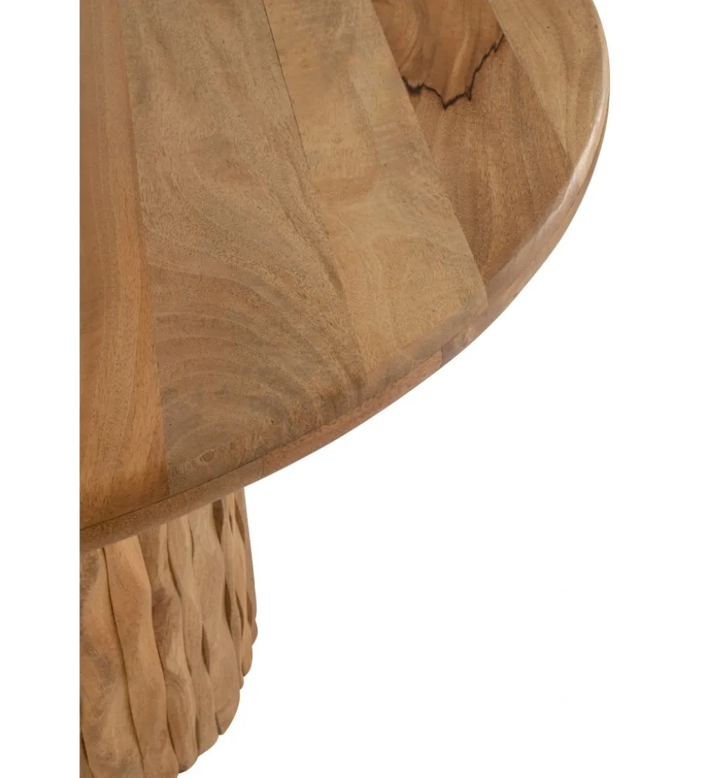 Stół CURVE 122 cm naturalny