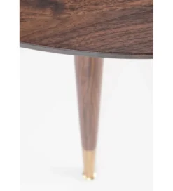 Stół DOMENICO 110 cm w kolorze orzecha