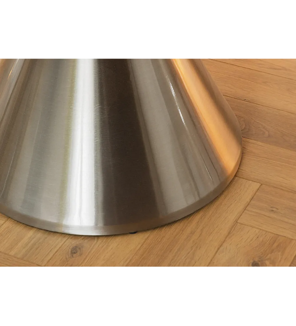 Stół ELEGANCIA 130 cm w optyce czarnego marmuru