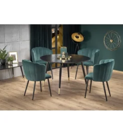 Stół EMBOS 120 cm czarny