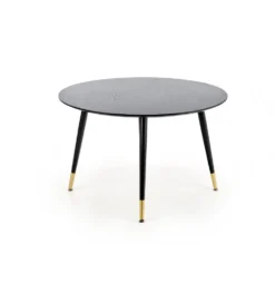 Stół EMBOS 120 cm czarny