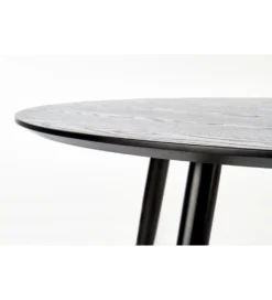 Stół EMBOS 120 cm czarny