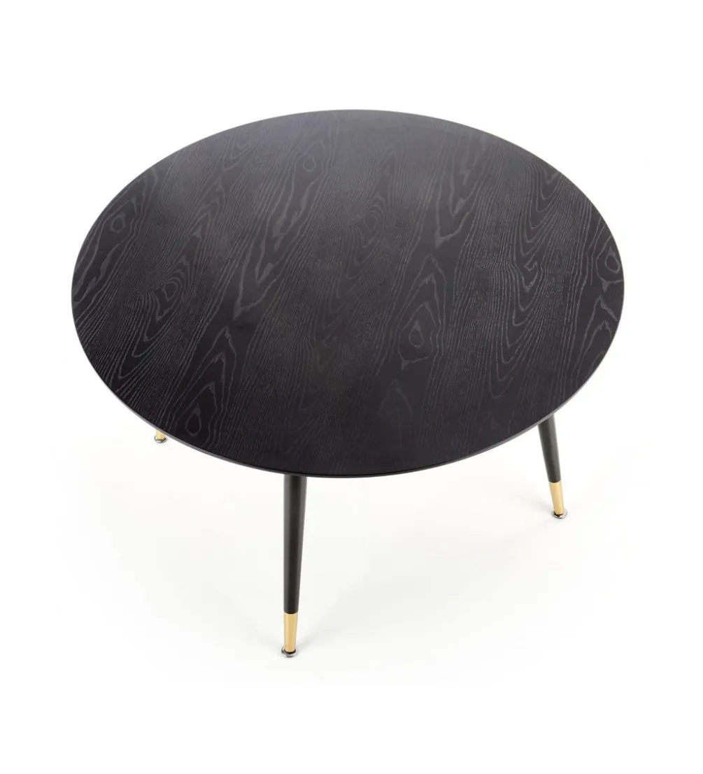 Stół EMBOS 120 cm czarny