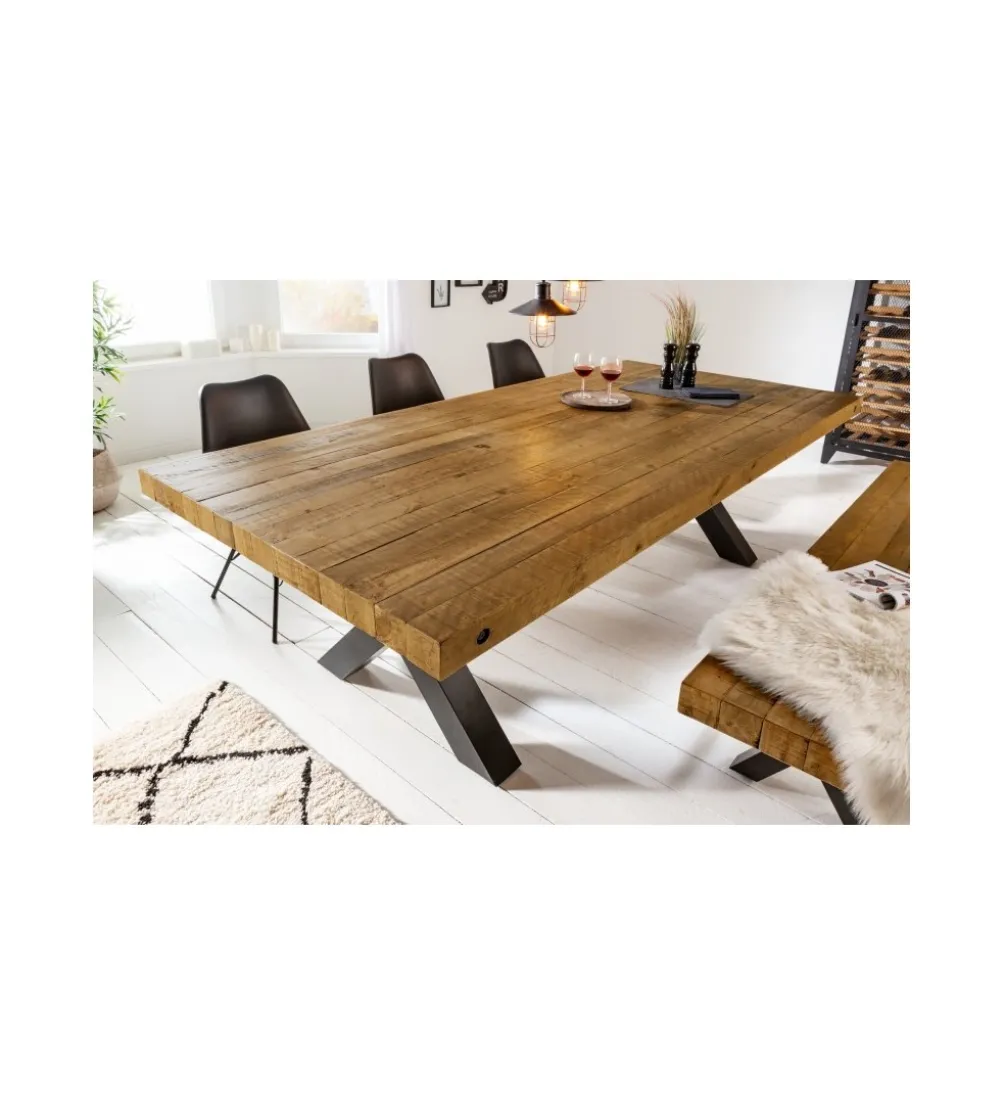 Stół FACTORY 240 cm drewno sosna