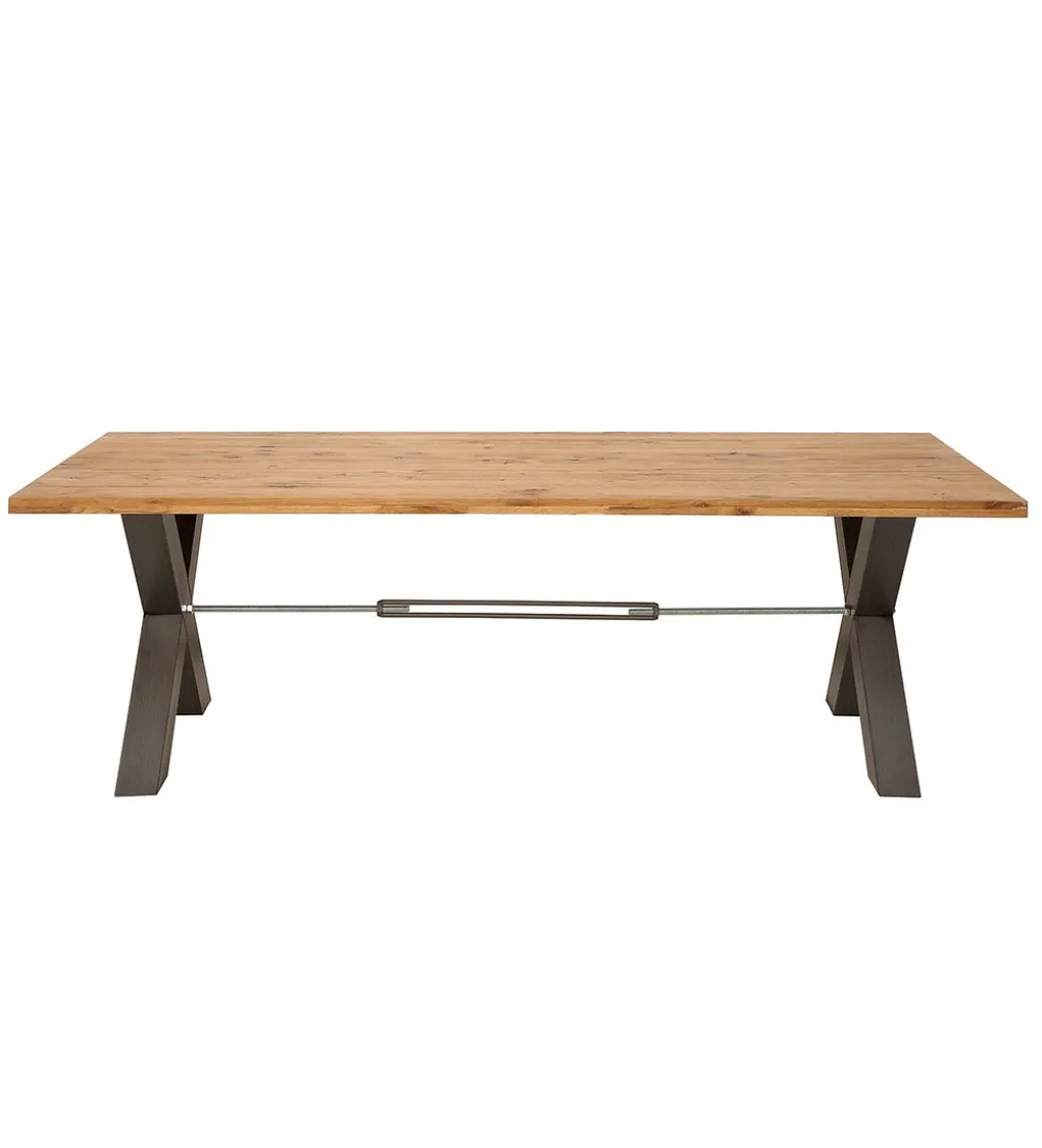 Stół FACTORY Thor 240 cm drewno dąb dziki
