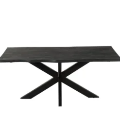 Stół GERARD 180 cm drewno mango czarny