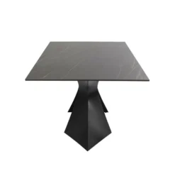 Stół GLOYRIA 200 cm ceramika w optyce czarnego marmuru