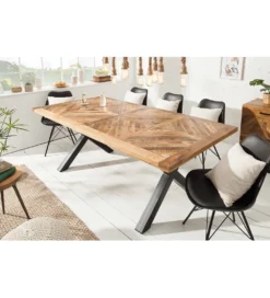 Stół GRANDE Infinity Home 160 cm drewno Mango