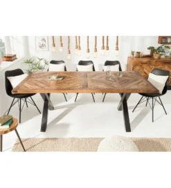 Stół GRANDE Infinity Home 200 Cm drewno Mango