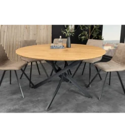 Stół HELIX 120 cm naturalny
