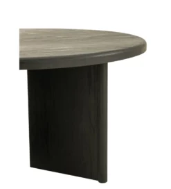 Stół HERAS 150 cm drewno teak czarny