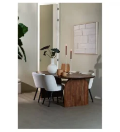Stół INDORE 220 cm drewno akcja naturalny
