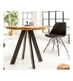 Stół Iron Craft 80 cm drewno Mango