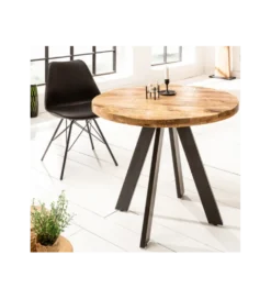 Stół Iron Craft 80 cm drewno Mango
