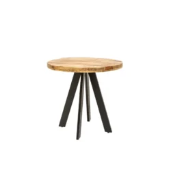 Stół Iron Craft 80 cm drewno Mango