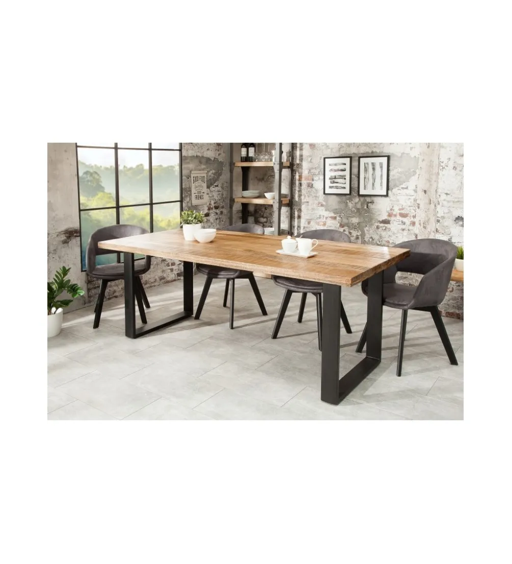 Stół Iron Craft 160 cm drewno Mango