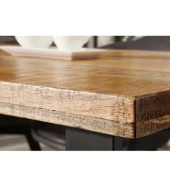 Stół Iron Craft 120 Cm drewno Mango