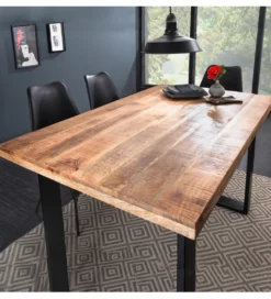 Stół Iron Craft 120 Cm drewno Mango
