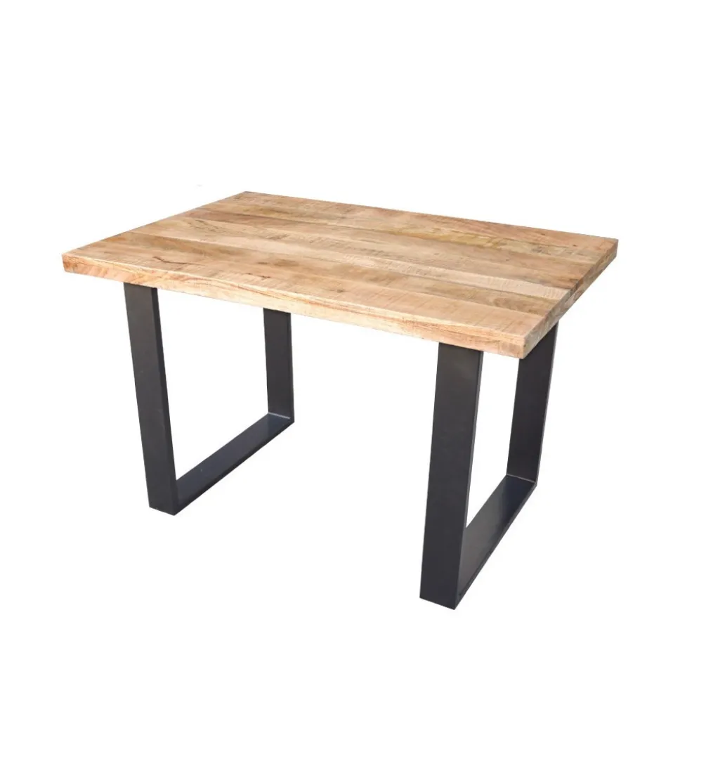 Stół Iron Craft 120 Cm drewno Mango