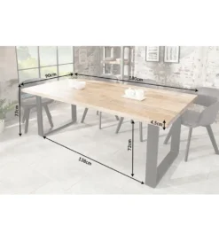 Stół Iron Craft 180 cm drewno Mango