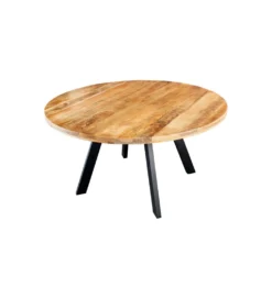 Stół IRON CRAFT 140 cm drewno mango naturalny