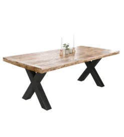 Stół Iron Craft X 200 Cm Drewno Mango
