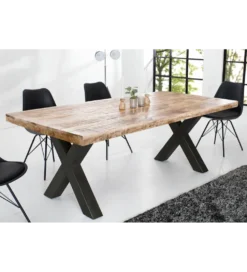 Stół Iron Craft X 200 Cm Drewno Mango