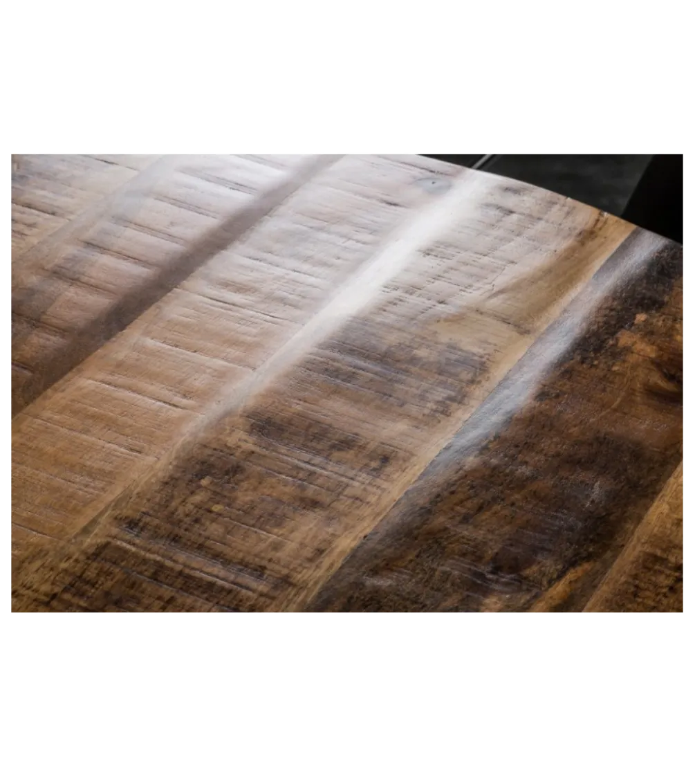 Stół Iron Craft X II 240 cm drewno Mango