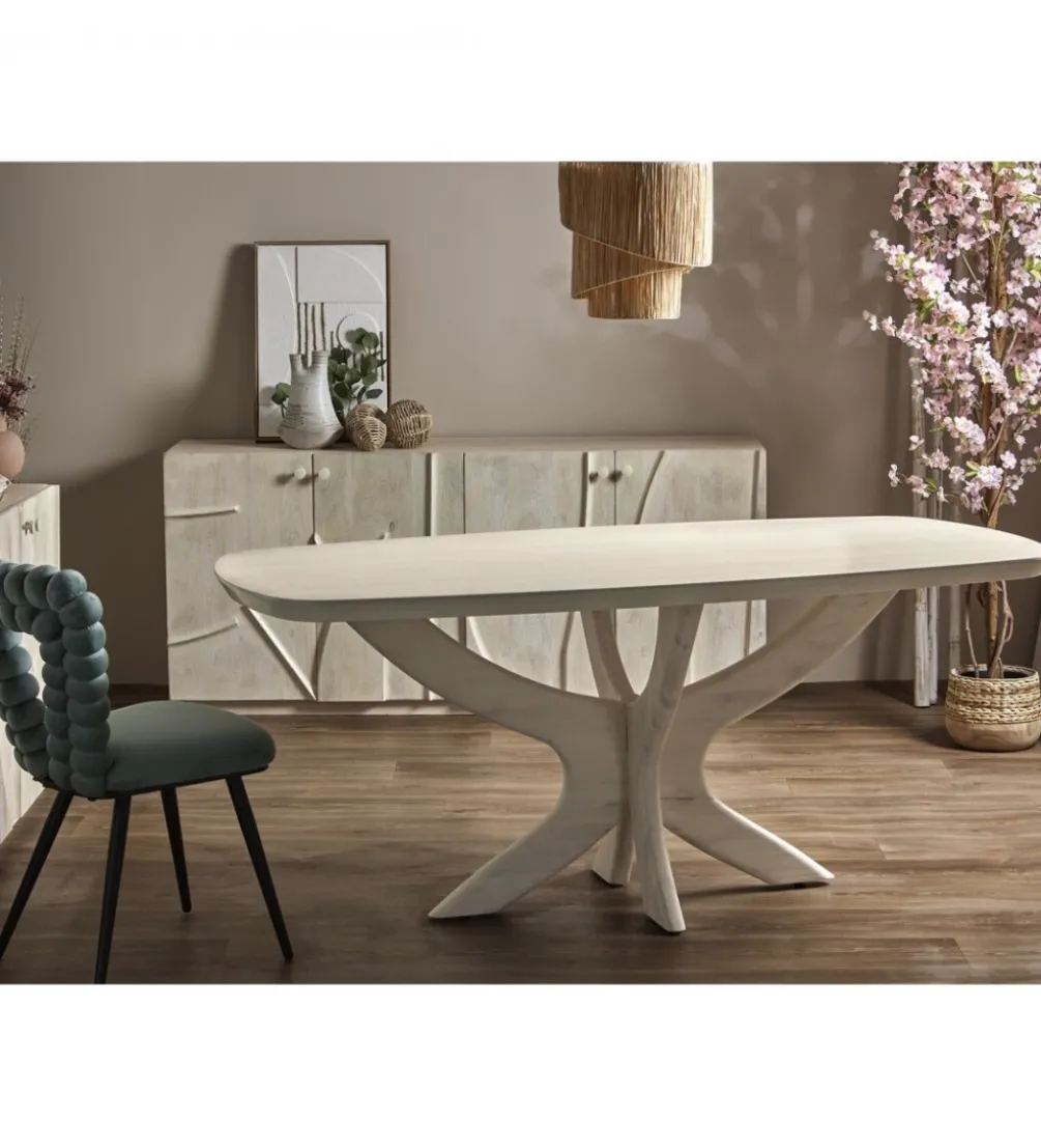 Stół ISHAQ 180 cm drewno mango