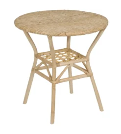 Stół KAPE 75 cm ratan naturalny