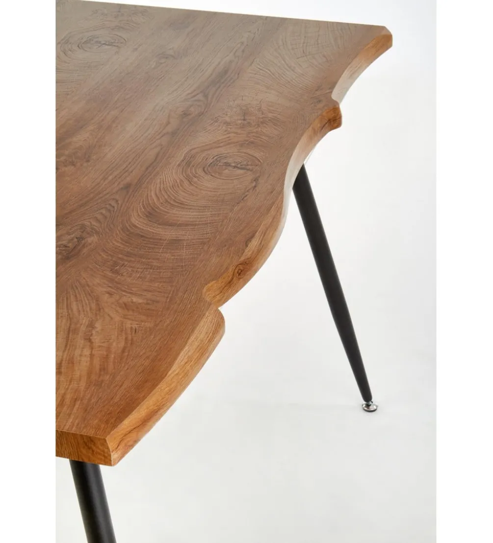 Stół LARSON 120 cm w kolorze dąb naturalny