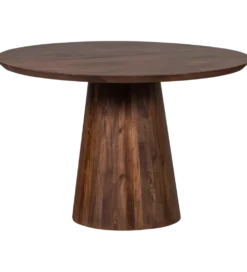 Stół LIMIT 130 cm drewno mango odcień orzecha