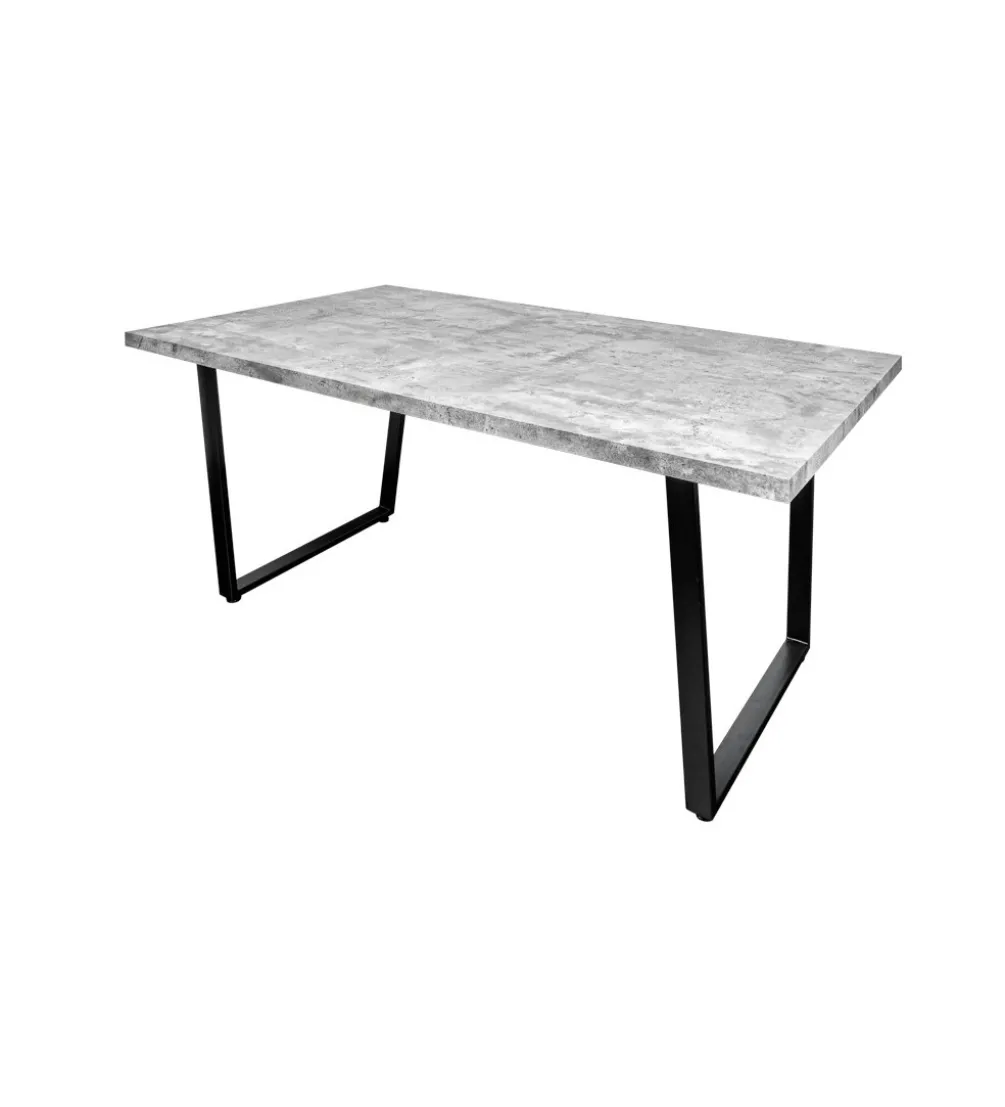 Stół Loft 160 cm w optyce betonu