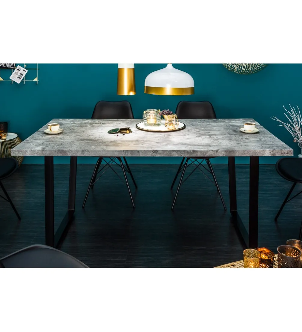 Stół Loft 160 cm w optyce betonu
