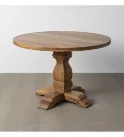 Stół LOGAT 120 cm drewno mango naturalny