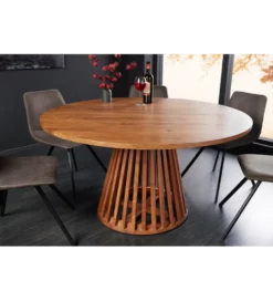 Stół MAISON JADE 130 cm drewno akacja