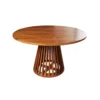 Stół MAISON JADE 120 cm okrągły drewno akacja