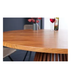 Stół MAISON JADE 140 cm okrągły drewno akacja