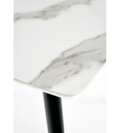 Stół MARCO 120 cm w optyce białego marmuru