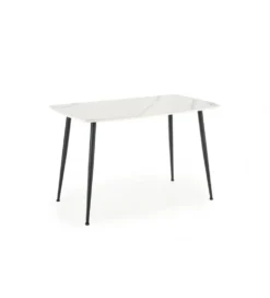 Stół MARCO 120 cm w optyce białego marmuru