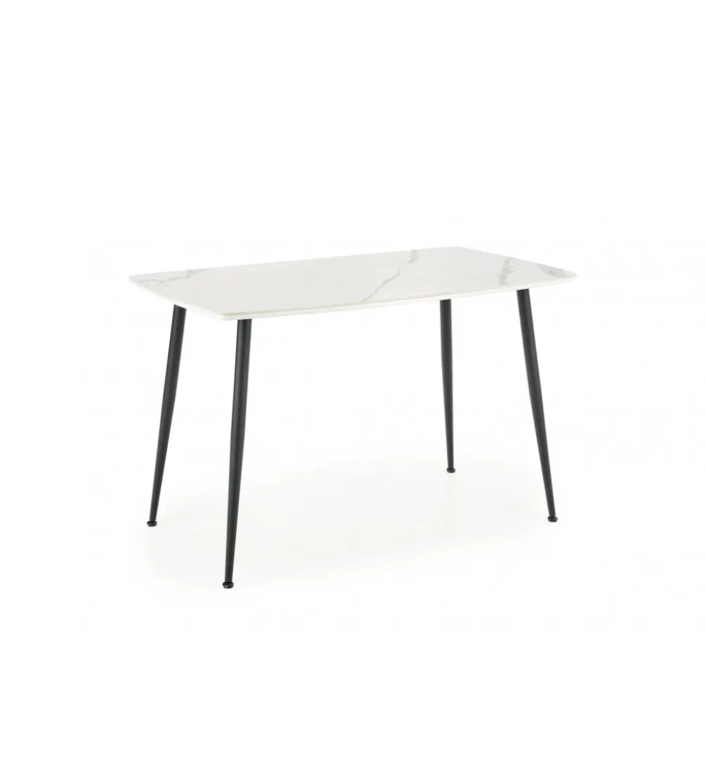 Stół MARCO 120 cm w optyce białego marmuru