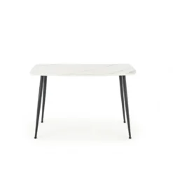 Stół MARCO 120 cm w optyce białego marmuru