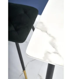 Stół MARCO 120 cm w optyce białego marmuru