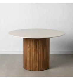 Stół MERTYL 120 cm okrągły naturalny