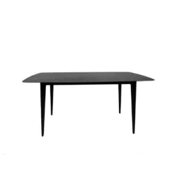 Stół MILANO 160 cm ceramiczny marmur blat antracyt