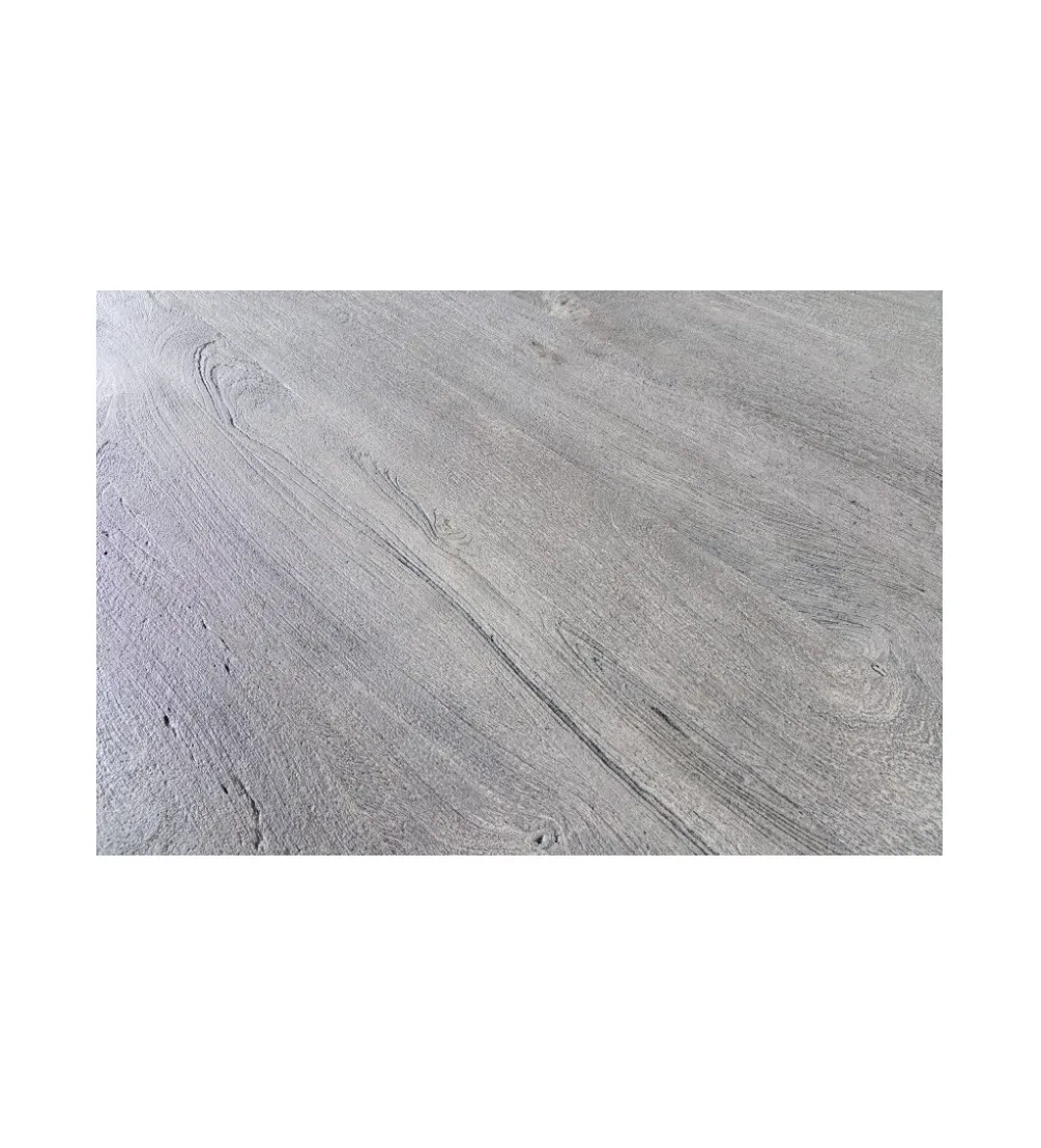 Stół MORENA 80 cm drewno mango szary