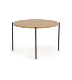 Stół MORGAN 120 cm w kolorze dąb złoty