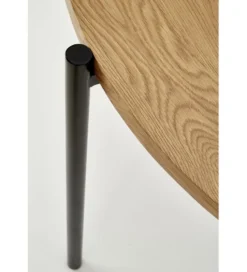 Stół MORGAN 120 cm w kolorze dąb złoty